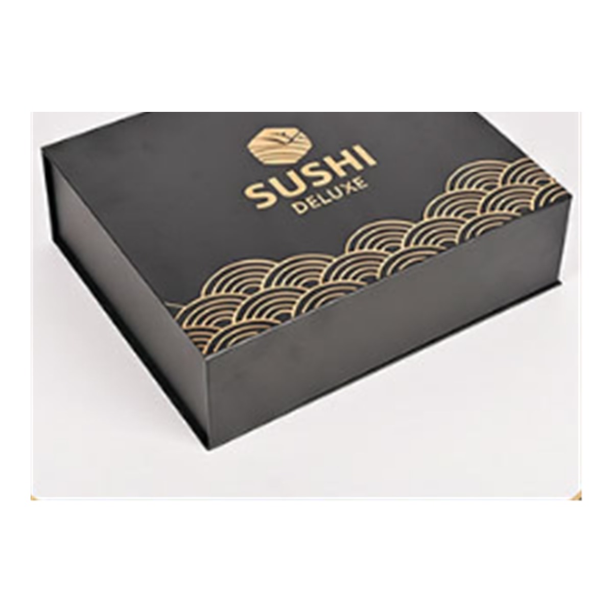 custom sushi magnetic folding box with sauce insert for omakase takeaway packaging Holidaypacfactory.cm image 3