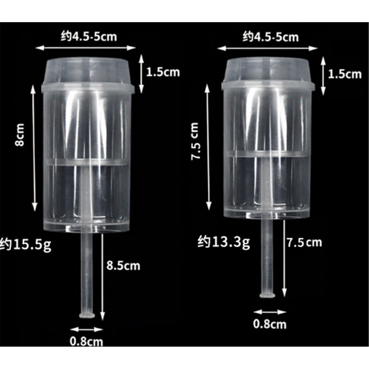 custom sushi push pop paper tube packaging with clear plunger cup for restaurant takeaway Holidaypacfactory image 3