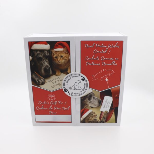 Holidaypacfactory pet gift Christmas advent calendar box full canvas product image 3