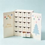 Holidaypacfactory recycled 24 day candy advent calendar box full canvas product image 1