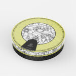 Holidaypacfactory floral pattern chocolate round box packaging product image 3