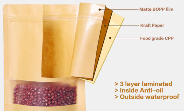 Holidaypacfactory freeze dried fruit paper pouch bags product image 4