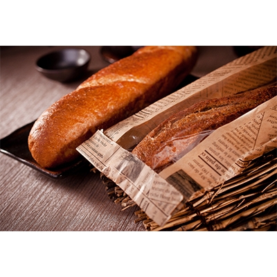Holidaypacfactory croissant kraft paper bags for cafe breakfast takeaway product image 1