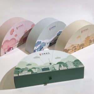 Holidaypacfactory half moon chocolate gift box packaging product image 1