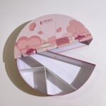 Holidaypacfactory half moon chocolate gift box packaging product image 4