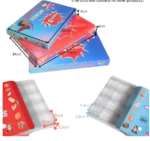 Holidaypacfactory 24 compartment Christmas countdown advent calendar blind box PET tray product image 6