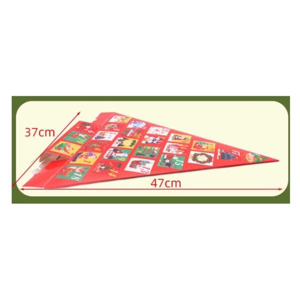 Holidaypacfactory Christmas tree shape 24 day advent calendar blind box uniform main gallery image 4