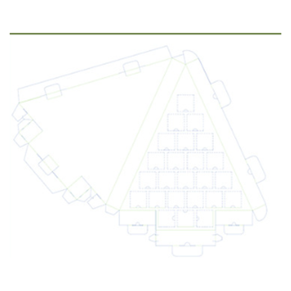 Holidaypacfactory Christmas tree shape 24 day advent calendar blind box uniform main gallery image 7