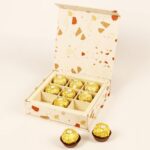 Holidaypacfactory Custom Chocolate Packaging Boxes for Candy and Gift Sets realistic full frame packaging main image