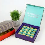 Holidaypacfactory Custom Gourmet Chocolate Gift Box Packaging for Retail realistic full frame packaging main image