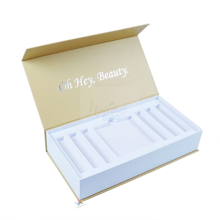 Holidaypacfactory Custom Lipstick and Lip Gloss Packaging Box with EVA Insert realistic full frame packaging main image