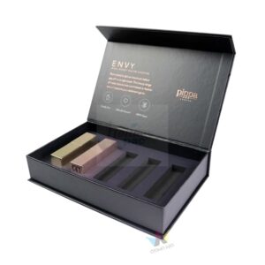 Holidaypacfactory Custom Lipstick and Lip Gloss Packaging Box with EVA Insert realistic full frame packaging main image