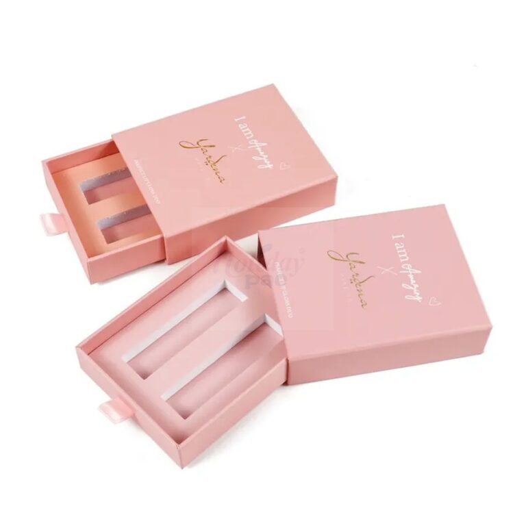 Holidaypacfactory Custom Lipstick and Lip Gloss Packaging Box with EVA Insert realistic full frame packaging main image