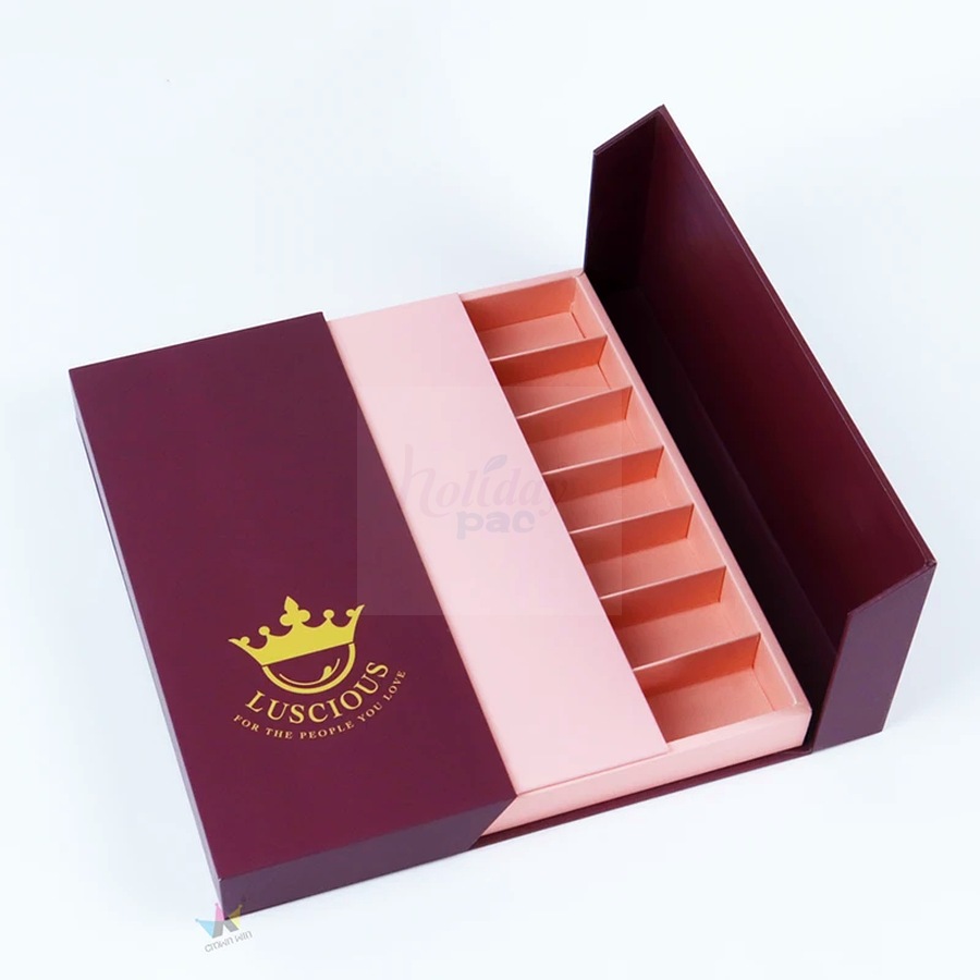 Holidaypacfactory holidaypac factory magnetic truffle gift box packaging product card