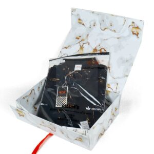 Holidaypacfactory Custom Printed Foldable Premium Feeling Suit Shirt Skirt Clothing Packaging Gift Boxes for Apparel Packaging realistic full frame packaging main image