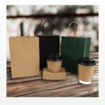 Holidaypacfactory Custom Printed Kraft Takeaway Paper Bags for Restaurant Branding product image 5