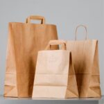 Holidaypacfactory custom restaurant takeaway paper bags with handles product image 2