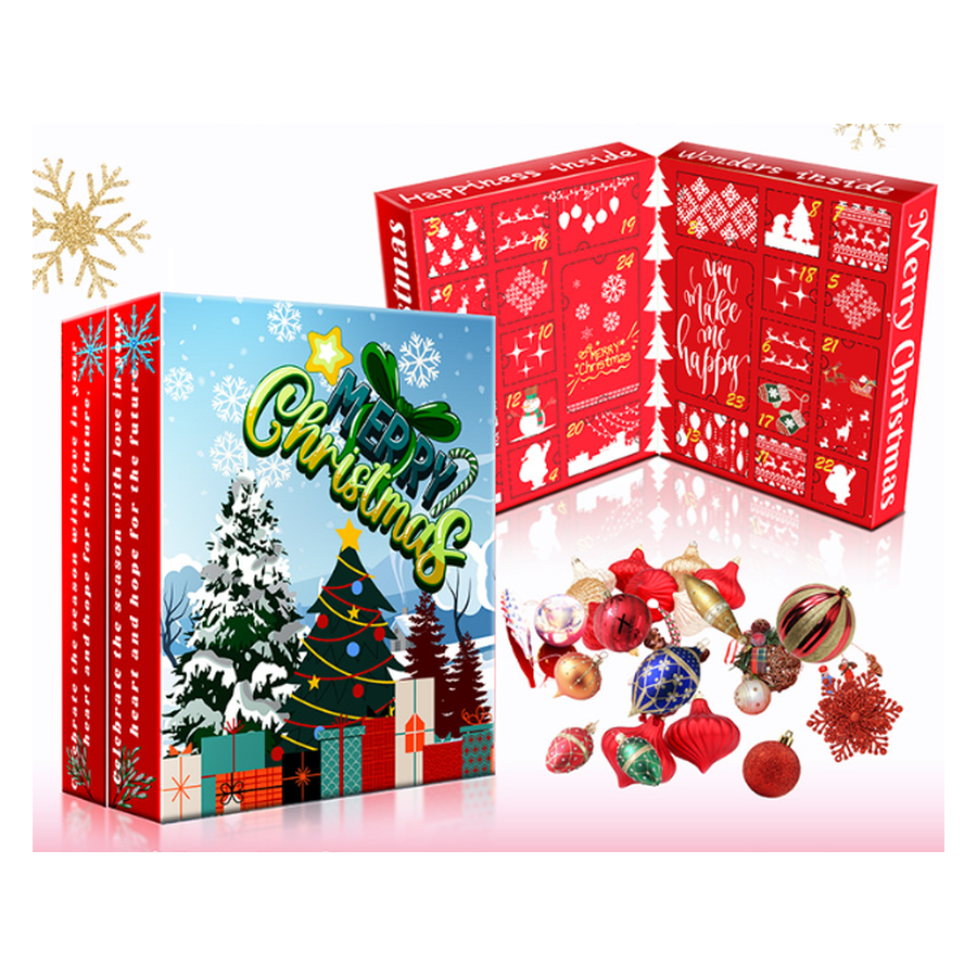 Holidaypacfactory Double-Side Folding Flip Cover Advent Box related product