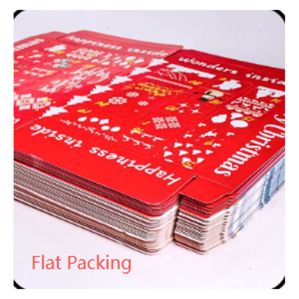 Holidaypacfactory double-side folding flip cover Christmas advent calendar blind box uniform gallery image 13