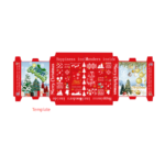 Holidaypacfactory double-side folding flip cover Christmas advent calendar blind box uniform gallery image 16
