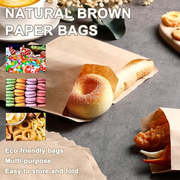Holidaypacfactory greaseproof chicken tender paper bags for fried snack brands product image 2