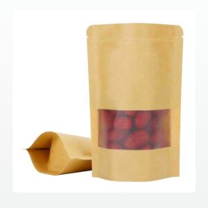 Holidaypacfactory nut and trail mix paper pouch bags for retail snack packs product image 1