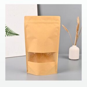 Holidaypacfactory nut and trail mix paper pouch bags for retail snack packs product image 2