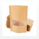 Holidaypacfactory nut and trail mix paper pouch bags for retail snack packs product image 4