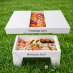 Holidaypacfactory light custom picnic sushi box fixed size die cut product image 2