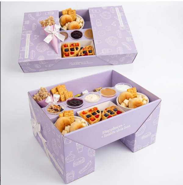 Holidaypacfactory light custom picnic sushi box fixed size die cut product image 8