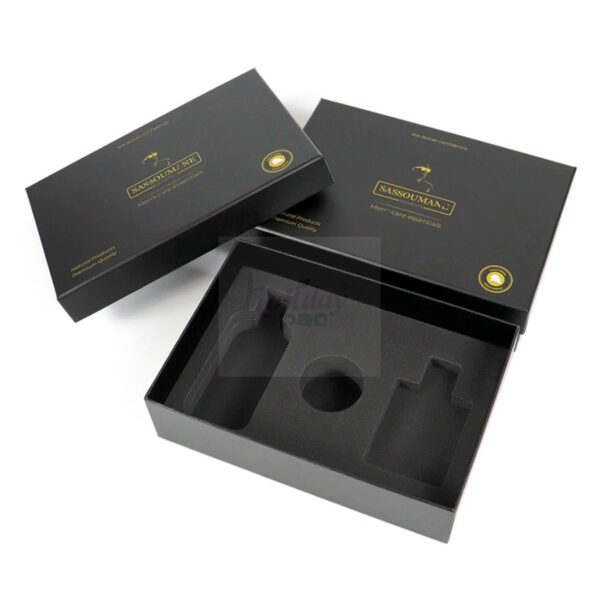 Holidaypacfactory Luxury Perfume Packaging Box with Magnetic Gift Structure realistic full frame packaging main image