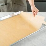 Holidaypacfactory precut white parchment pan liners for cookie trays full bleed product image 1