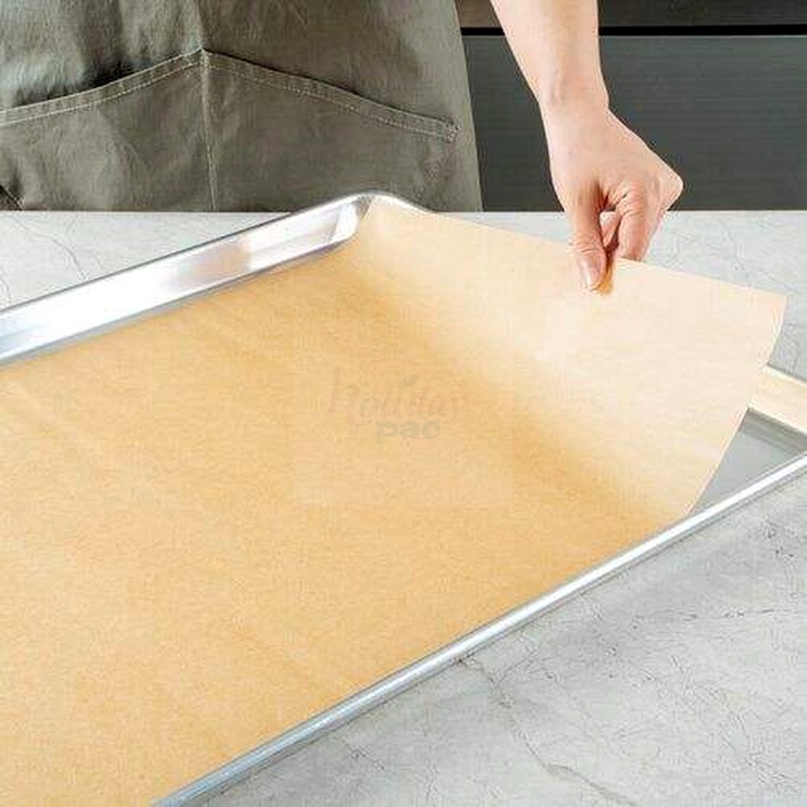 Holidaypacfactory Precut White Parchment Pan Liners related product