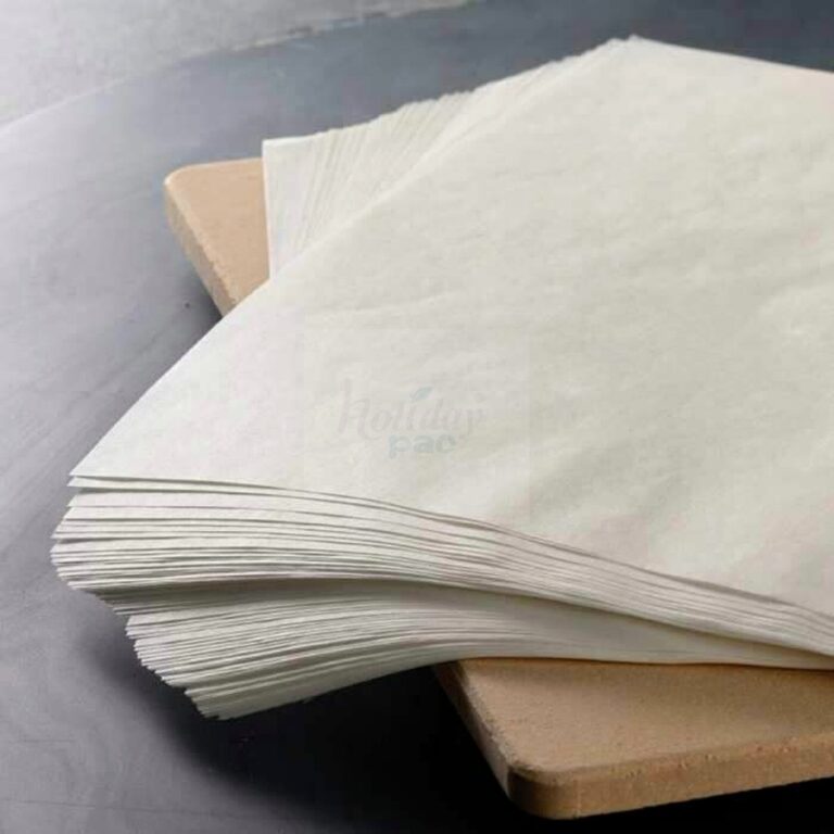 Holidaypacfactory precut white parchment pan liners for cookie trays full bleed product image 1