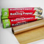 Holidaypacfactory precut white parchment pan liners for cookie trays full bleed product image 5