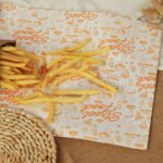 Holidaypacfactory printed white wax wrapping paper for bakery gift sets full bleed product image 4