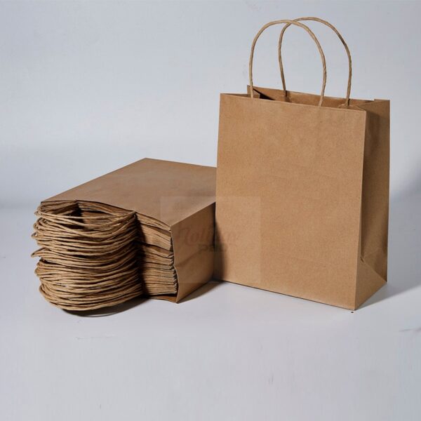 Holidaypacfactory tamper evident paper delivery bags for food app orders product image 5