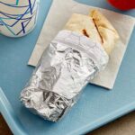 Holidaypacfactory white foil laminated paper wrap for hot food full bleed product image 5