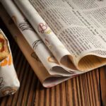 Holidaypacfactory white kraft takeaway tray liner paper for foodservice full bleed product image 4