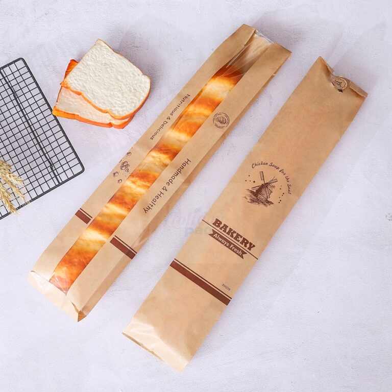 Holidaypacfactory cupcake bakery paper bags with flat bottom for dessert shops product image 5
