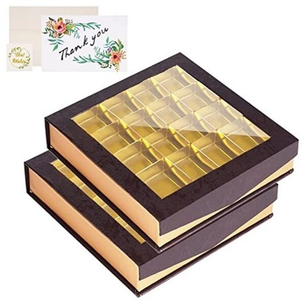 Christmas chocolate candy gift boxes with tray inserts Holidaypacfactory filled main image for chocolate, candy, confectionery and seasonal gift retail