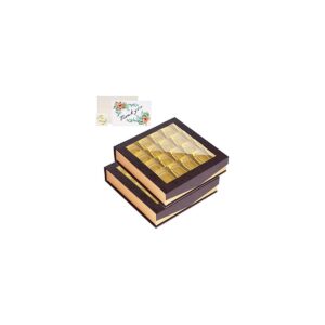 Christmas chocolate candy gift boxes with tray inserts Holidaypacfactory real packaging image 2 for chocolate, candy, confectionery and seasonal gift retail