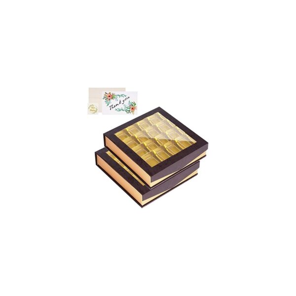 Christmas chocolate candy gift boxes with tray inserts Holidaypacfactory real packaging image 2 for chocolate, candy, confectionery and seasonal gift retail