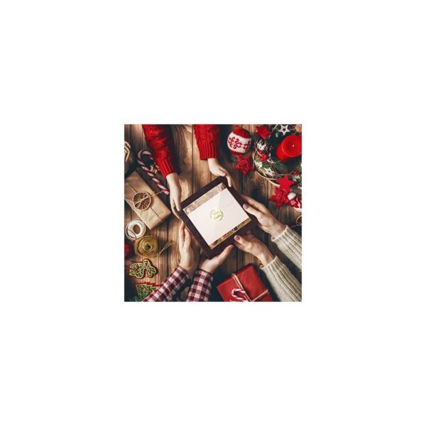 Christmas chocolate candy gift boxes with tray inserts Holidaypacfactory real packaging image 5 for chocolate, candy, confectionery and seasonal gift retail