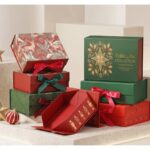 Christmas magnetic folding gift box Holidaypacfactory image 3 for holiday retail, corporate gifting, confectionery, beauty and premium seasonal gift sets