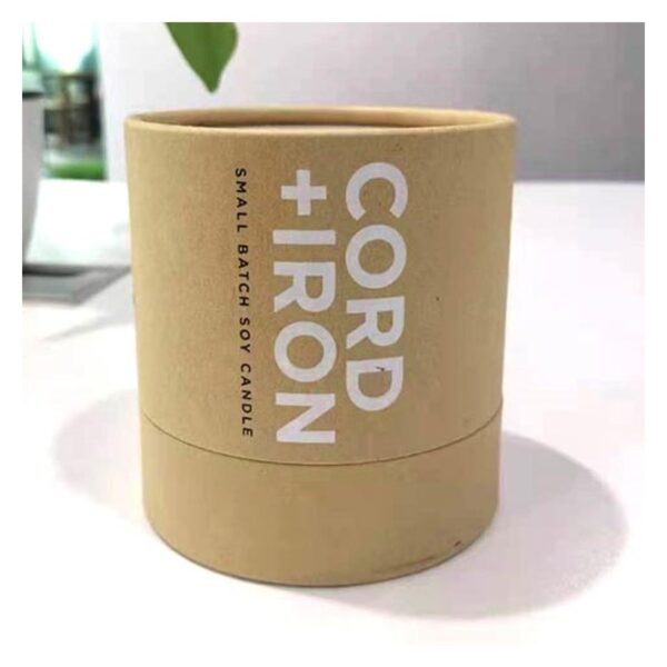 custom candle paper tube packaging Holidaypacfactory image 5 for scented candle and home fragrance