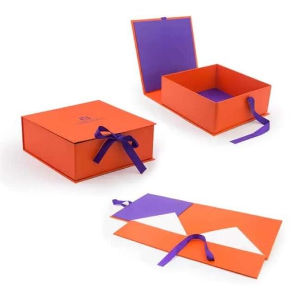 custom collapsible rigid box Holidaypacfactory image 2 for cosmetics, candles, gifts, apparel accessories, corporate boxes, holiday packs and gift sets