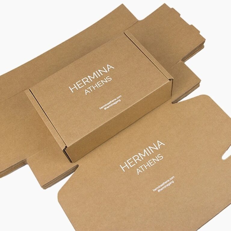 custom corrugated mailer box Holidaypacfactory image 1 for subscription kits, beauty mailers, apparel accessories, sample packs, retail shipping, promotional boxes and online order packaging