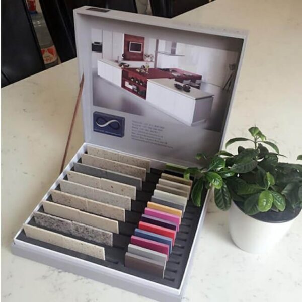 custom desk organizer rigid box Holidaypacfactory image 3 for stationery, pens, samples, jewelry, corporate gifts, welcome kits, office accessories, desk sets and retail organizer products