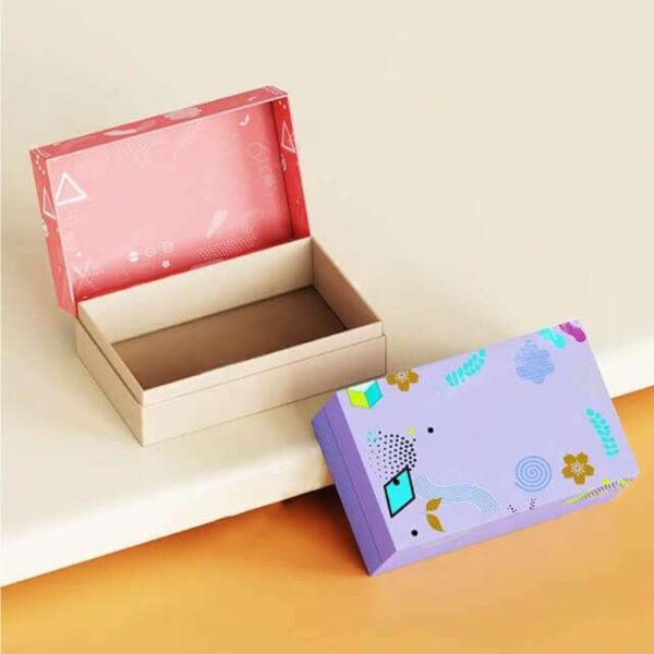 custom flip lid hinged rigid box Holidaypacfactory image 3 for cosmetics, skincare, perfume, candles, jewelry, electronics, memberships and premium gifts